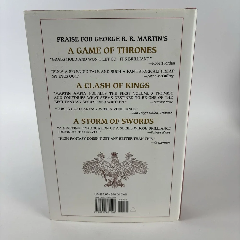 A Feast for Crows by George R. R. Martin 2005 Hardcover First Edition 1st Print